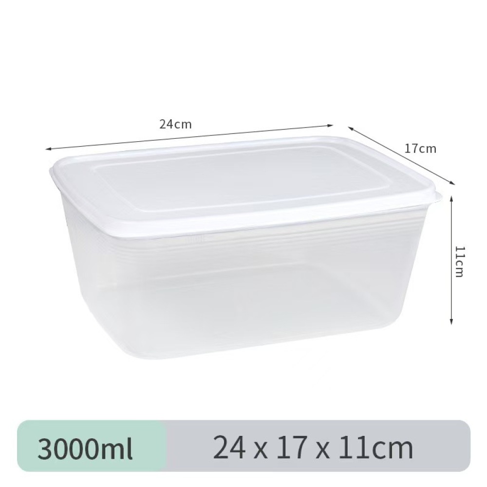 Food Storage Vegetables - Wadah Makanan Kulkas yang Dapat Ditumpuk,