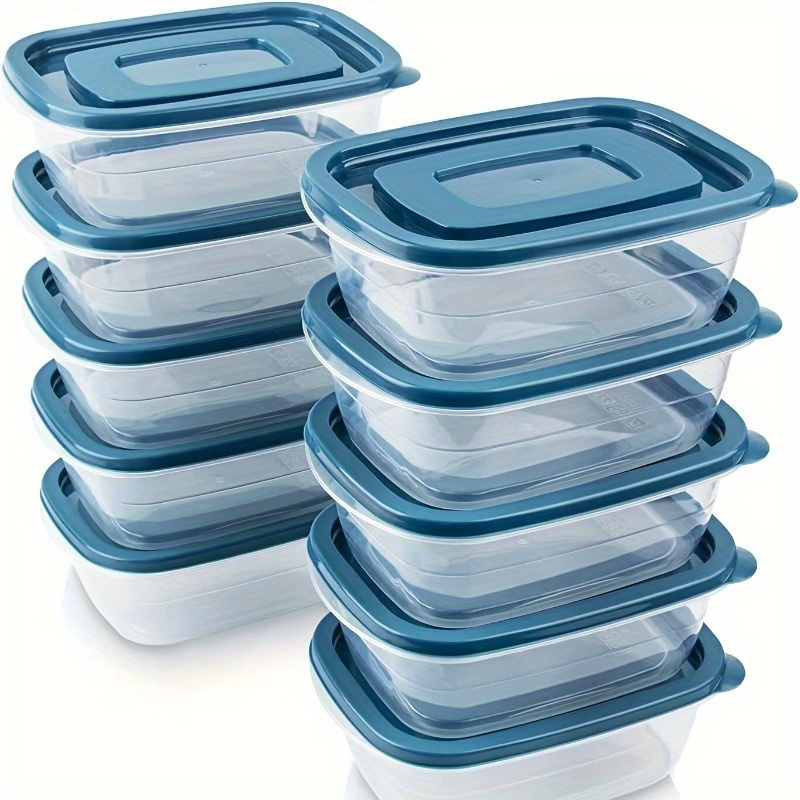 Food Storage Jars Plastic - Satu Set 6 Wadah Penyimpanan Makanan