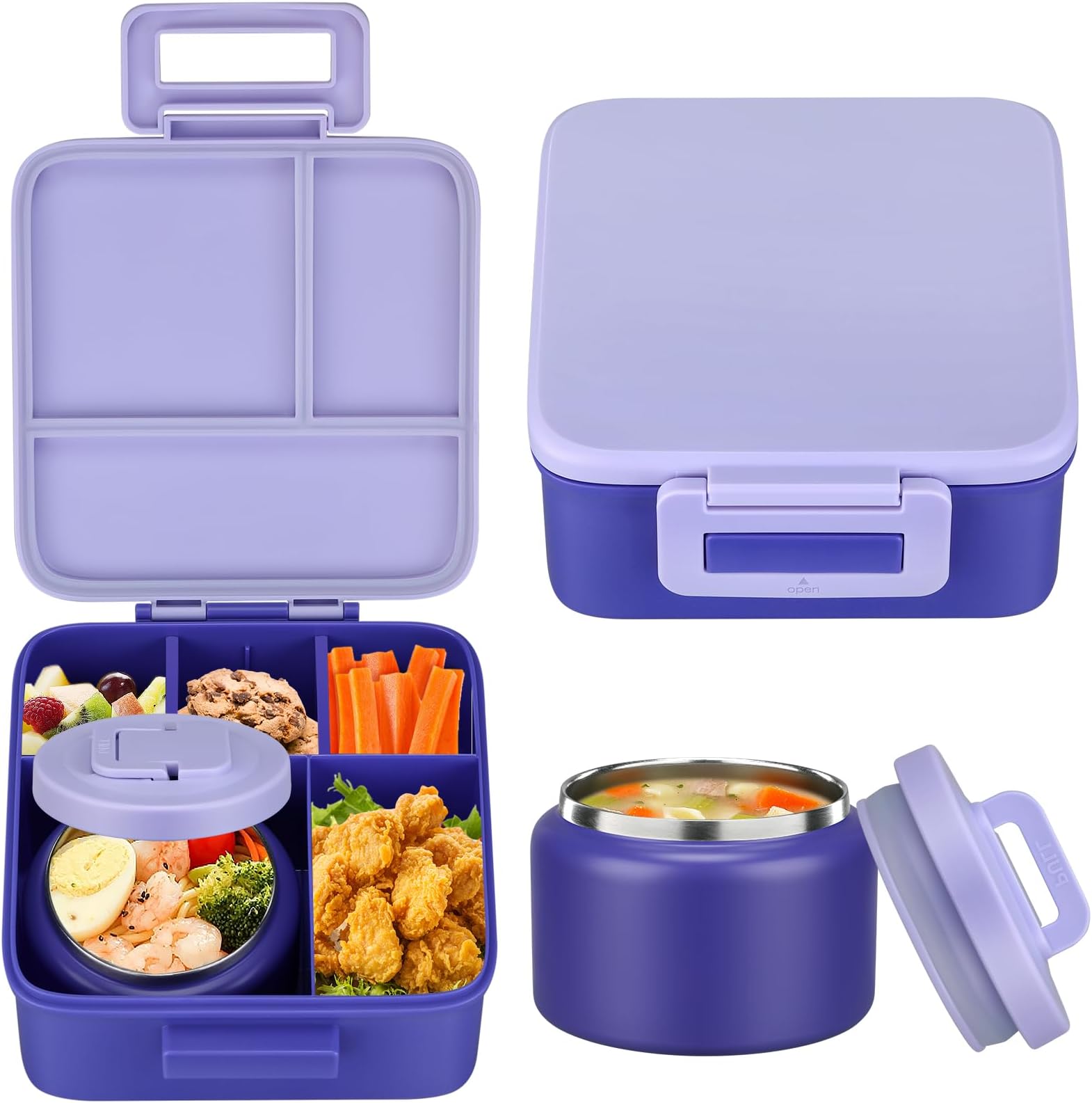 Food Storage Safety - 1 Set Kotak Makan Siang Bento