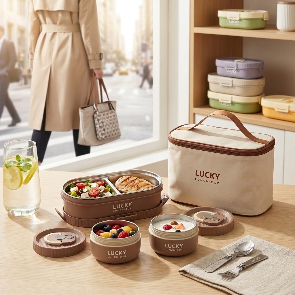 Food Storage Safety - Kotak Makan Bento dari Baja Anti