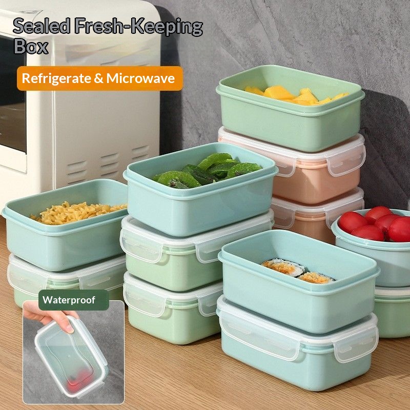 Food Storage Meal Prep - Wadah Penyimpanan Makanan Kedap Udara Bebas