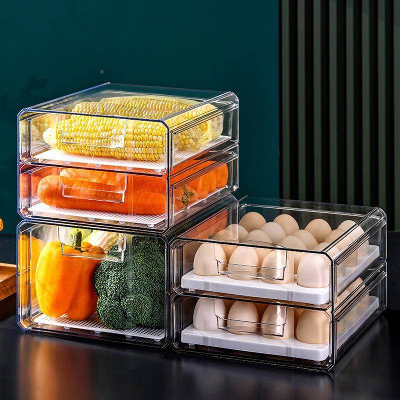 Food Storage Vegetables - Kotak Penyimpanan Makanan Kulkas Dapur, Wadah