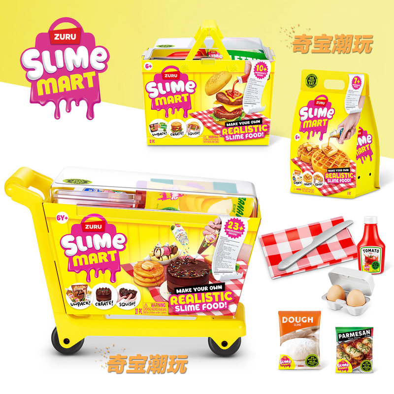 Food Storage Bag Organizer - Zuru Slime Mart Keranjang Belanja Buatan