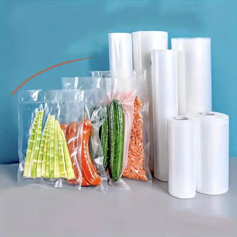 Food Storage Bag Organizer - Kantong Vakum Makanan 500cm/Roll untuk Penyimpanan
