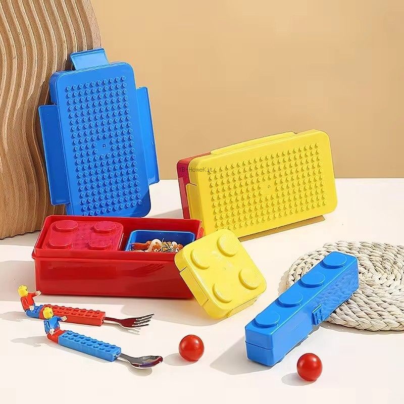 Food Storage Building - DIY Blok Bangunan Kotak Makan Siang