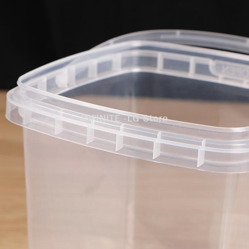 10 Buah Ember Plastik 500/1000 - Food Storage Plastic Boxes ulasan dan harga