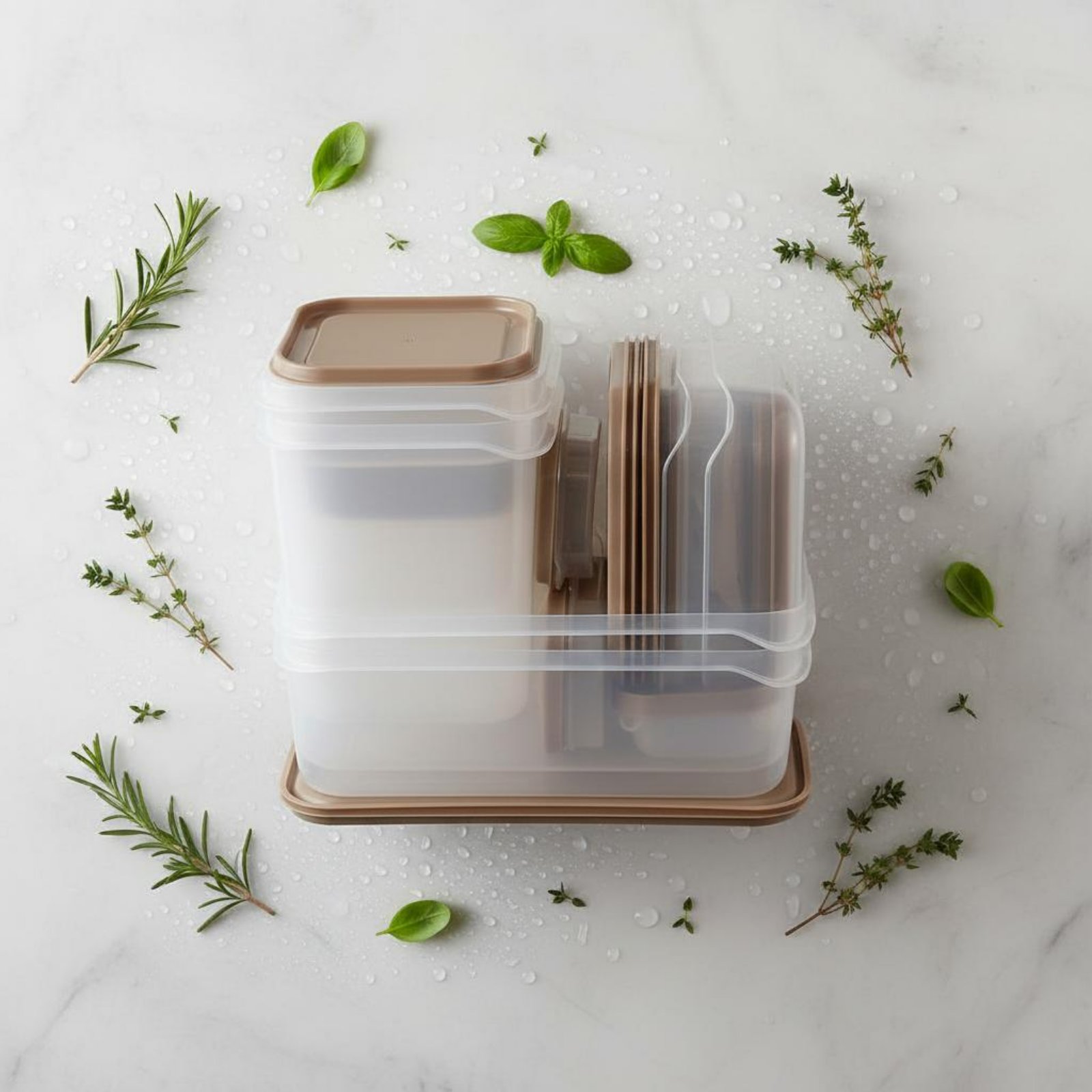 17 Buah Set Kotak Penyimpanan  - Food Storage Plastic Boxes ulasan dan harga