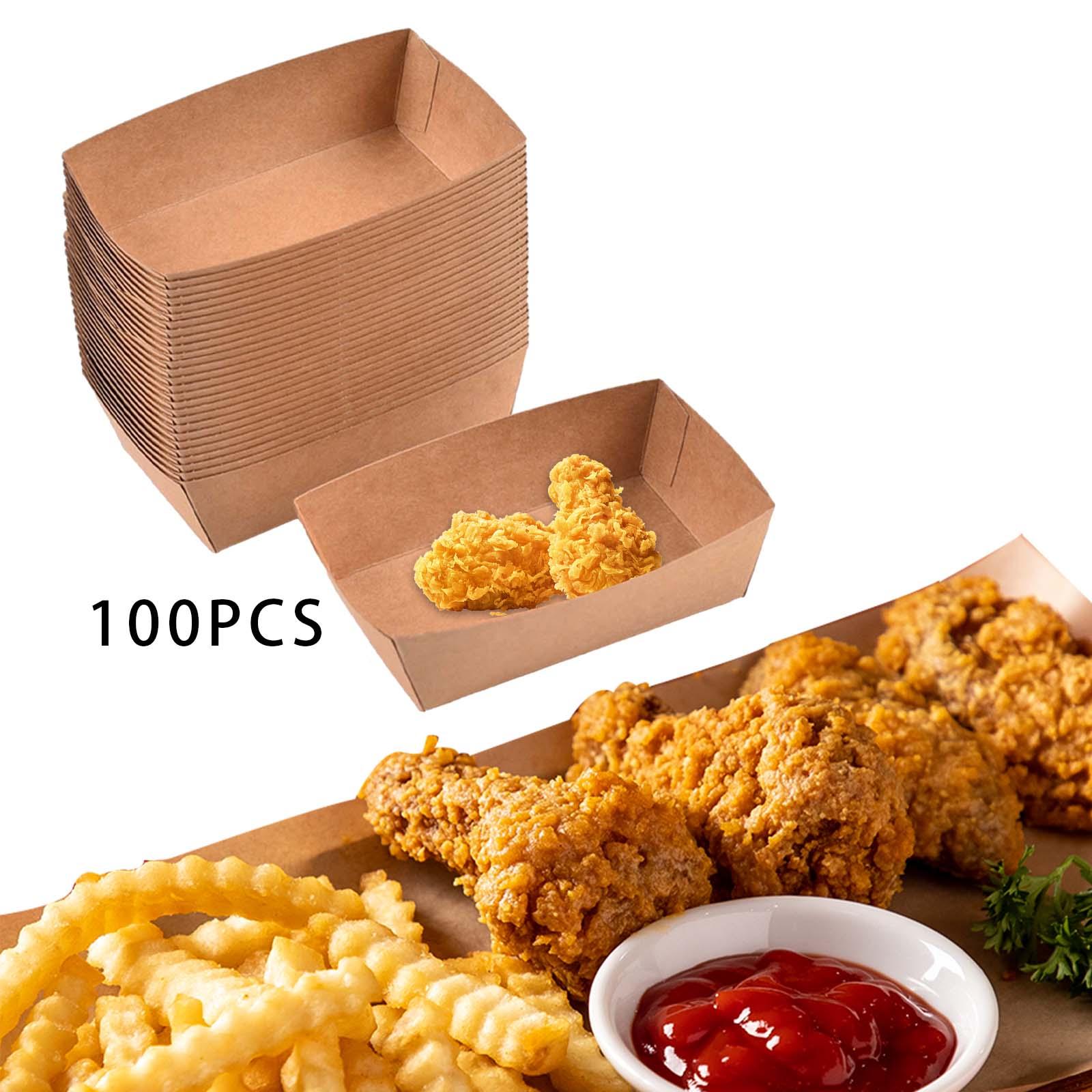 100 Buah Wadah Perahu Penyajia - Food Storage Safety ulasan dan harga