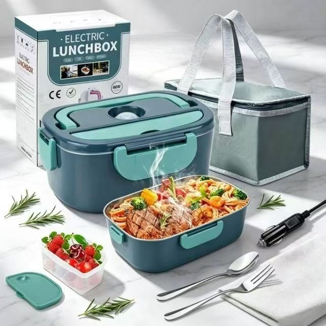 Kotak Makan Siang Pemanas List - Food Storage Bag Organizer ulasan dan harga