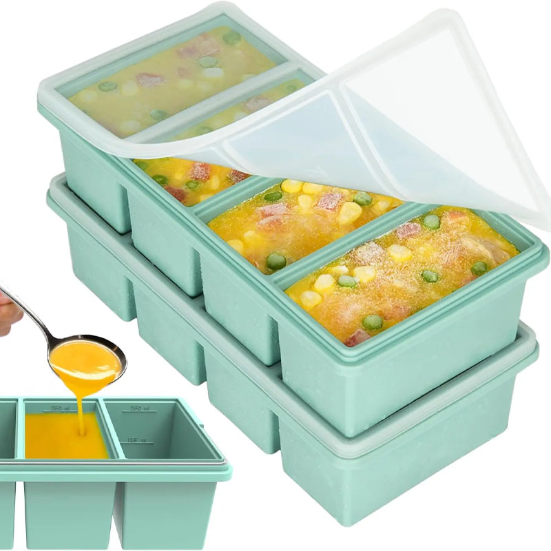 Cetakan Es Silikon 250ml/500ml - Food Storage Containers Xl ulasan dan harga