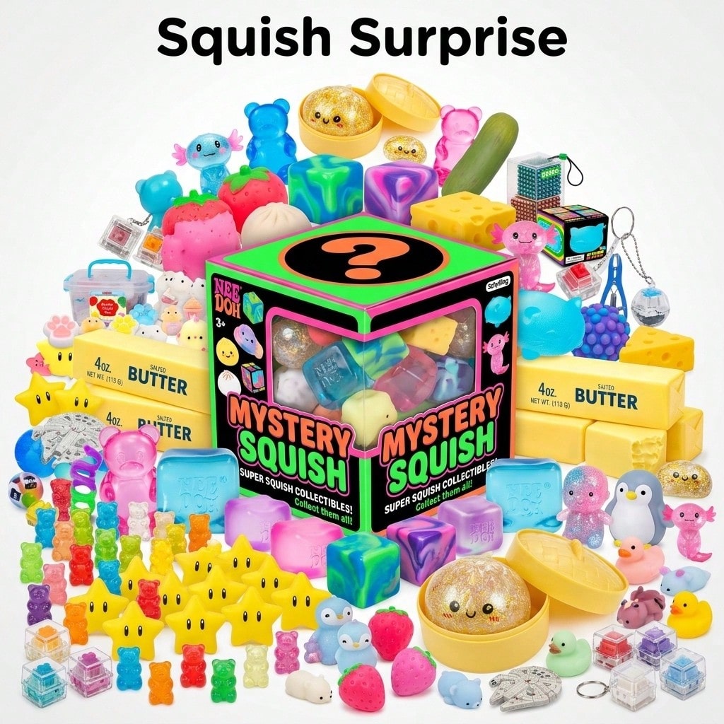Kotak Kejutan - Mainan Squishy - Food Storage Bag Organizer ulasan dan harga