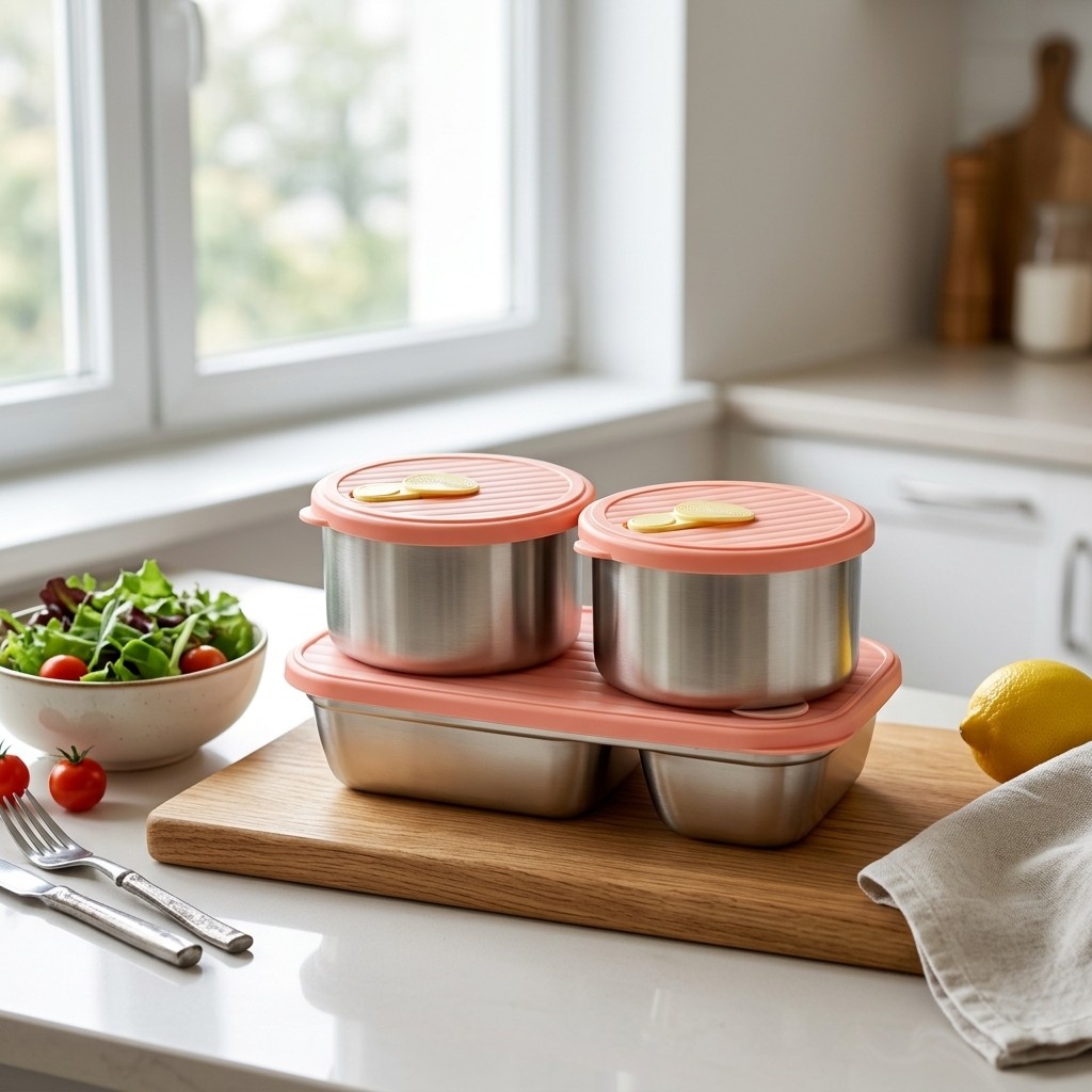 Kotak Makan Siang Anti Karat 3 - Food Storage Safety ulasan dan harga