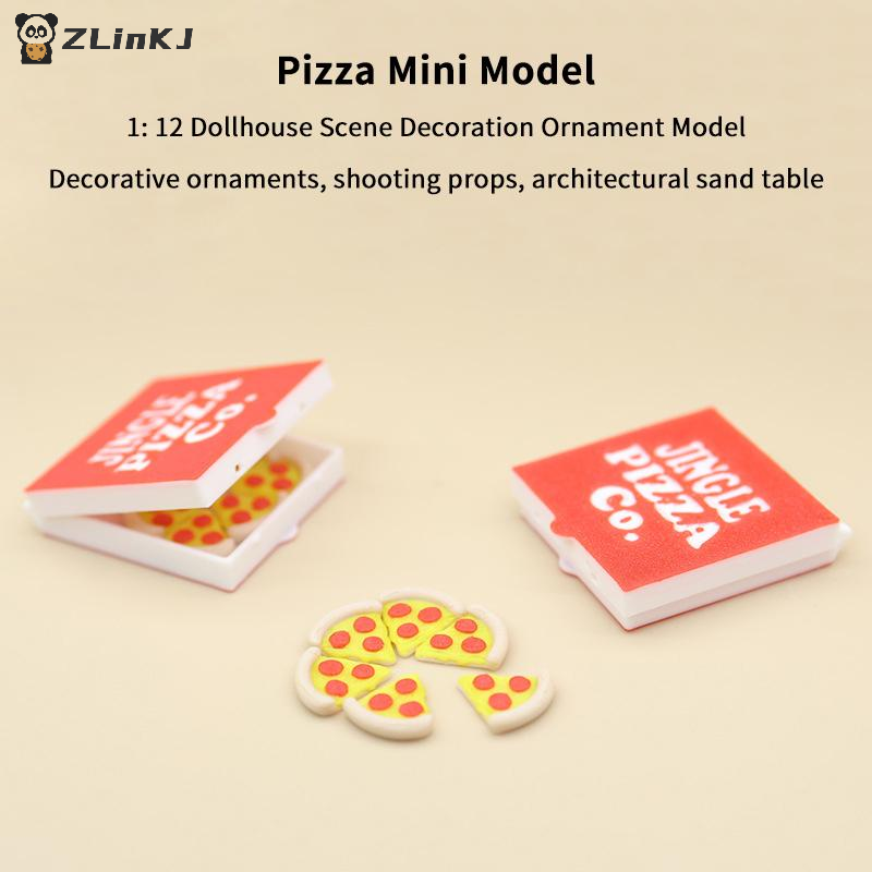 ▶ 1/12 Model Pizza Mini Simula - Food Storage Heat ulasan dan harga