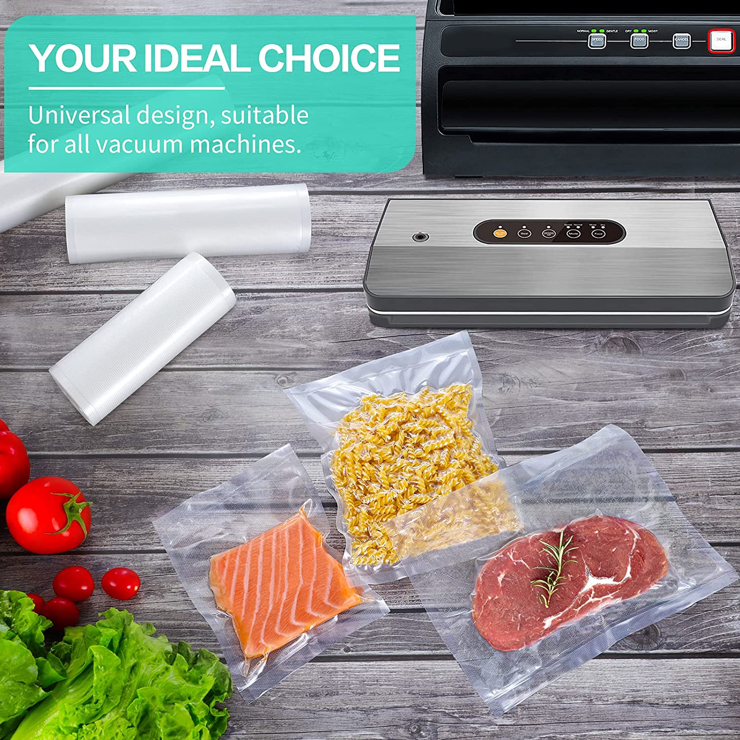 Kantong Dapur Untuk Vakum Maka - Food Storage Bag Organizer ulasan dan harga