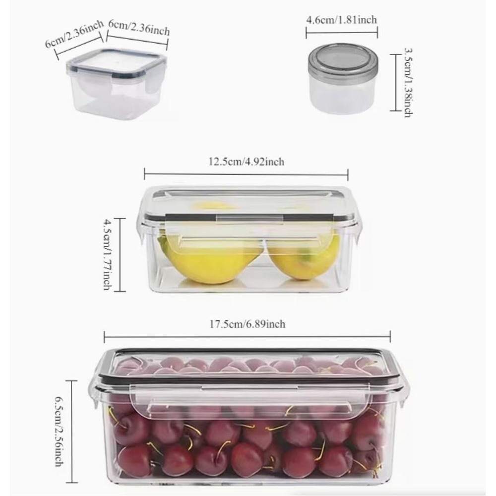 4 Wadah Penyimpanan Makanan Tr - Food Storage Vegetables ulasan dan harga