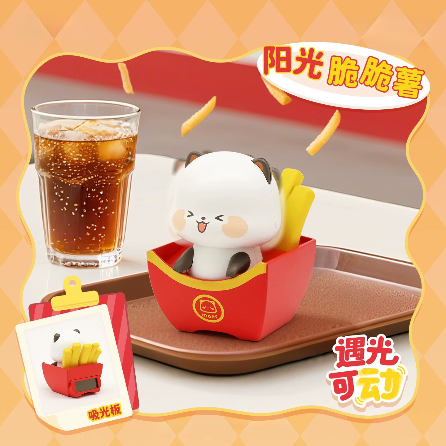 Ornamen Meja Kartun Panda Moer - Food Storage Bag Organizer ulasan dan harga