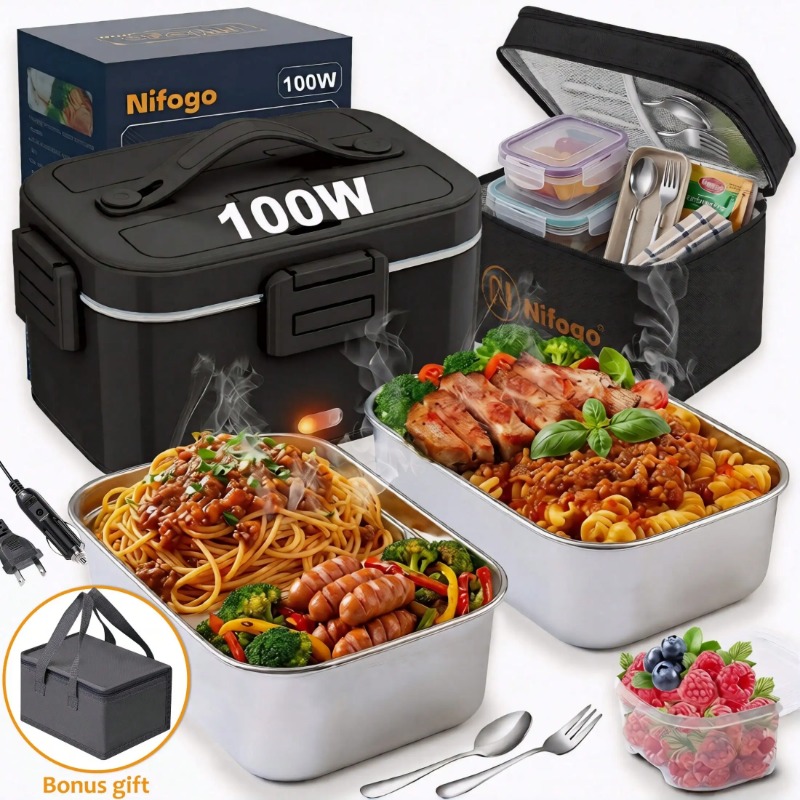 Kotak Makan Listrik Berpemanas - Food Storage Bag Organizer ulasan dan harga