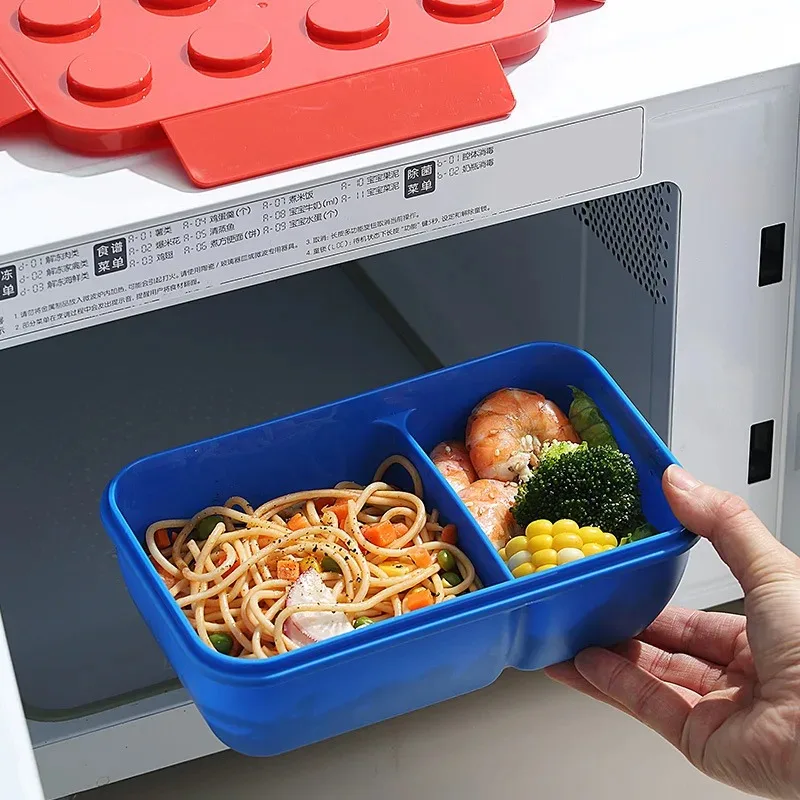 Kotak Makan Siang DIY Blok Ban - Food Storage Building ulasan dan harga