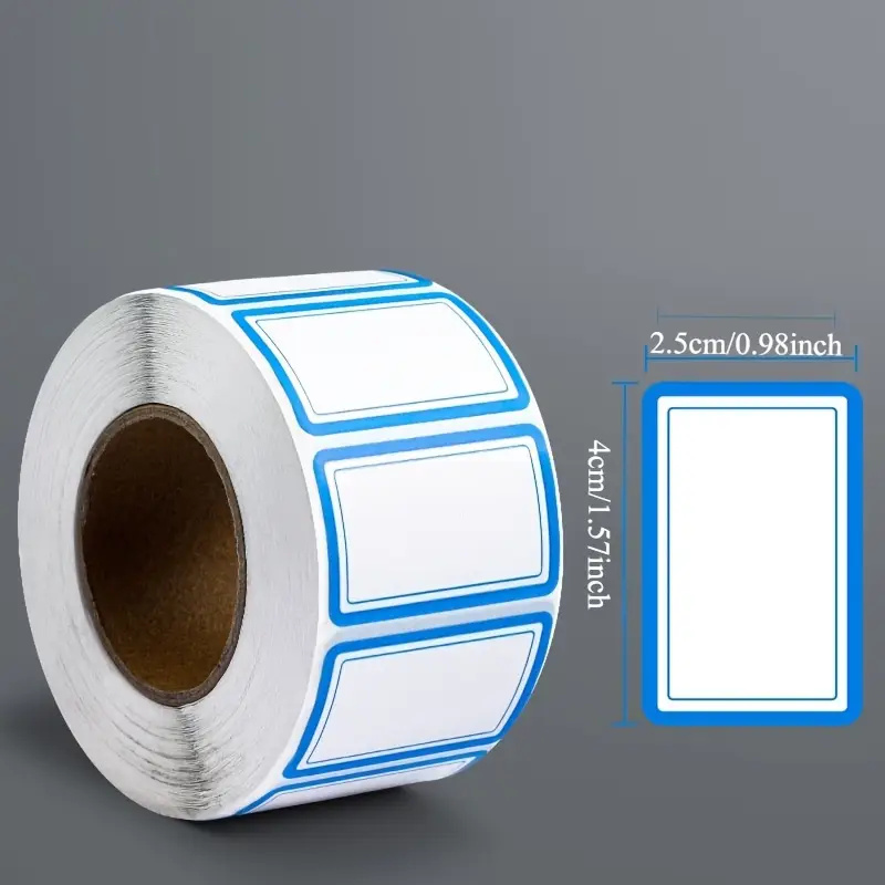 500 Buah Stiker Label Beku Tan - Food Storage Canister ulasan dan harga