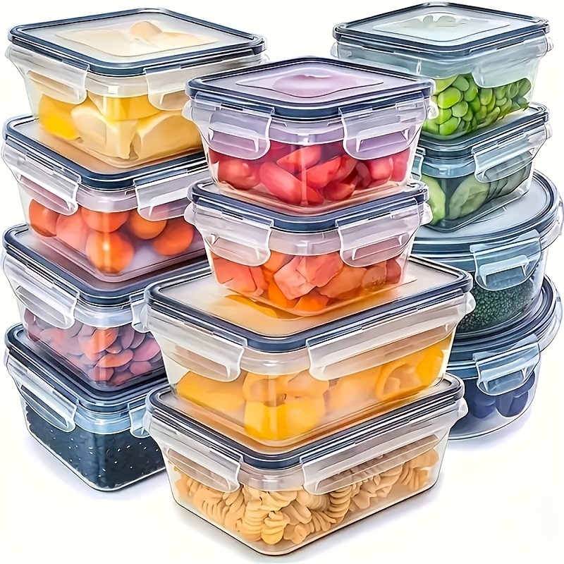 Set 8 Buah Termasuk 4 Wadah da - Food Storage Meal Prep ulasan dan harga