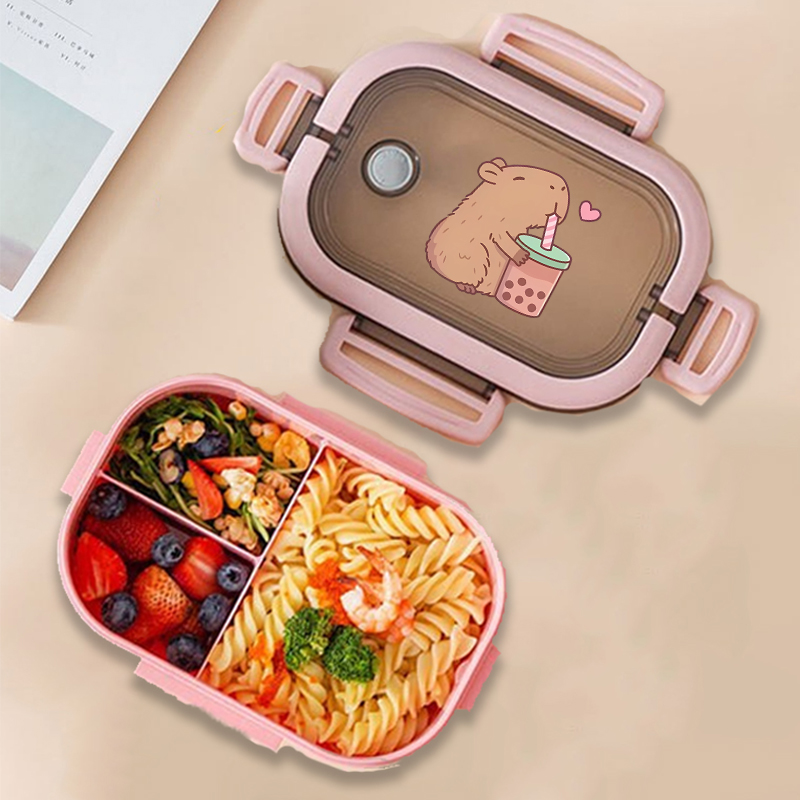 Kotak Makan Siang Bento Capyba - Food Storage Heat ulasan dan harga