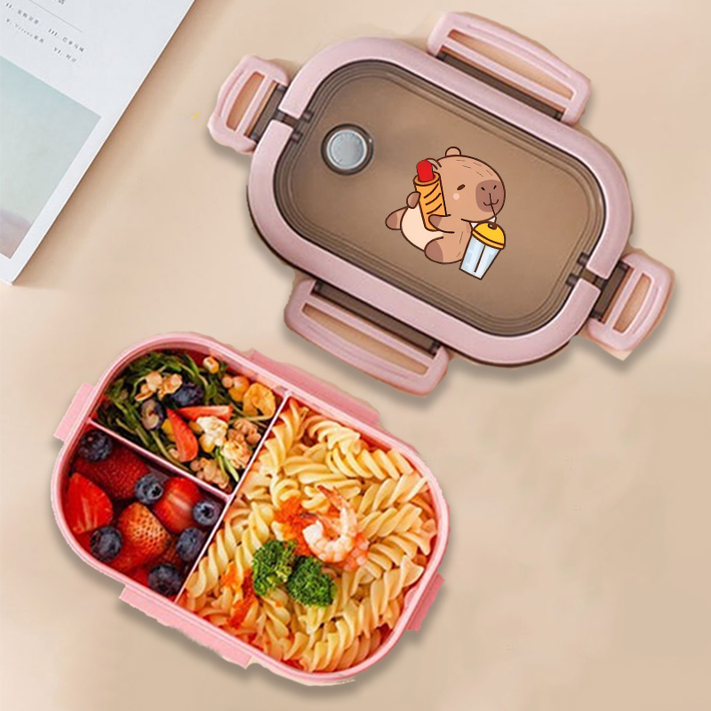 Kotak Makan Siang Bento Capyba - Food Storage Heat ulasan dan harga