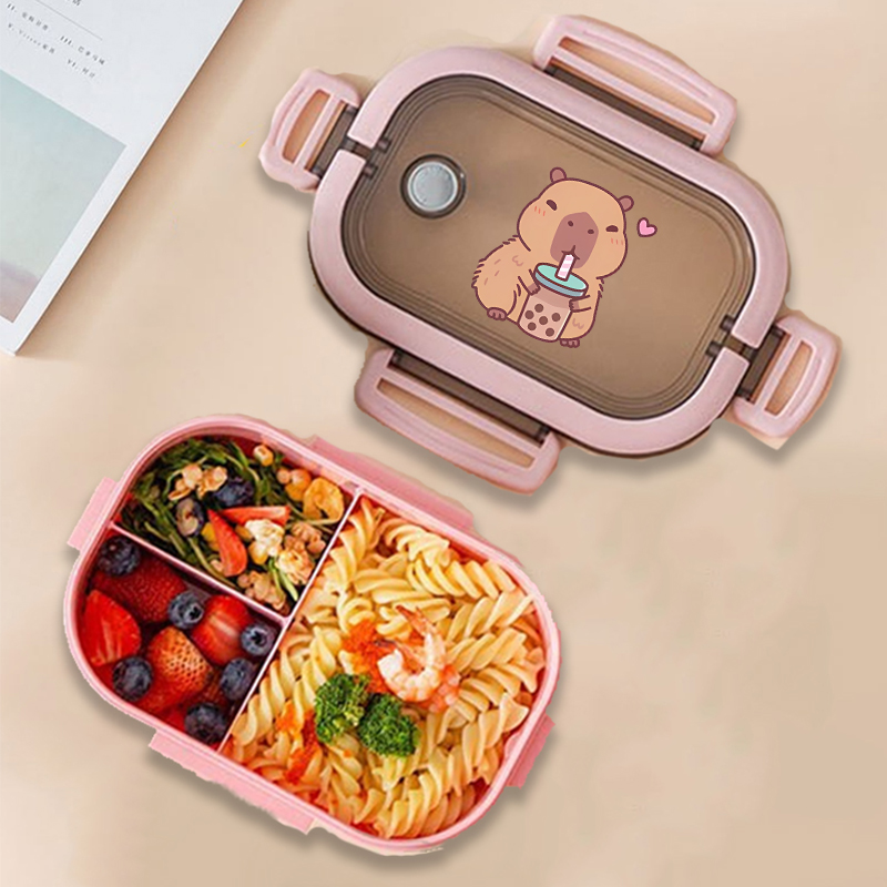 Kotak Makan Siang Bento Capyba - Food Storage Heat ulasan dan harga