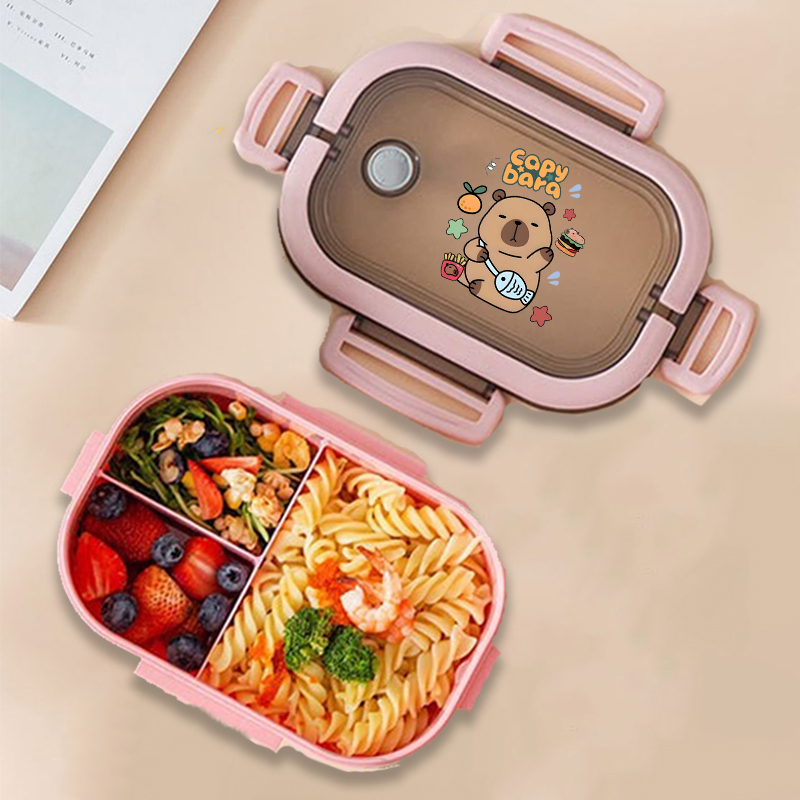 Kotak Makan Siang Bento Capyba - Food Storage Heat ulasan dan harga