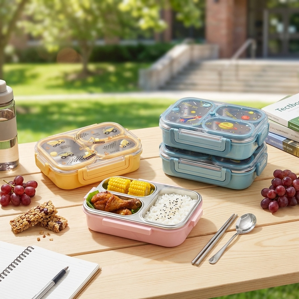Kotak Makan Bento 900ML Lucu d - Food Storage Safety ulasan dan harga