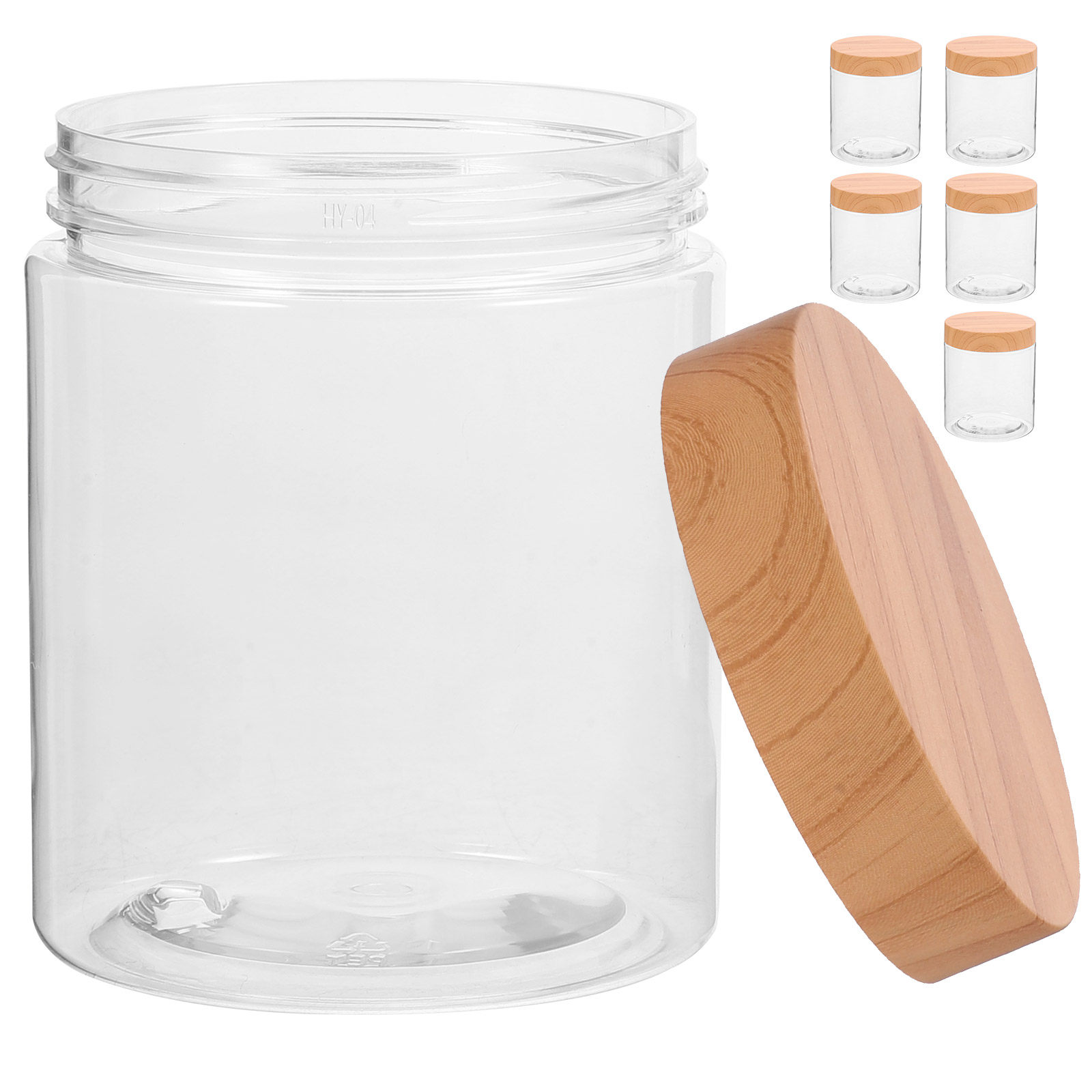 6 Buah Wadah Penyimpanan Dapur - Food Storage Jars Plastic ulasan dan harga