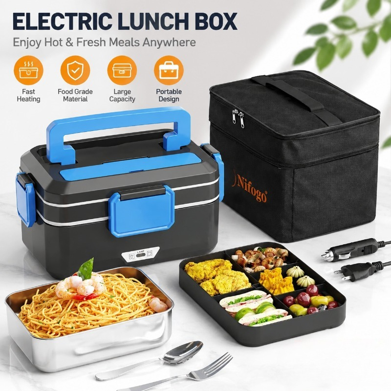 Kotak Makan Listrik Pemanas Ga - Food Storage Bag Organizer ulasan dan harga