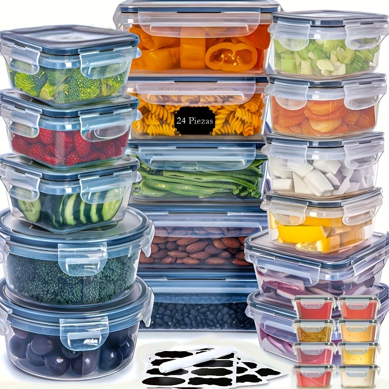 48PCS Set Wadah Penyimpanan Ma - Food Storage Meal Prep ulasan dan harga